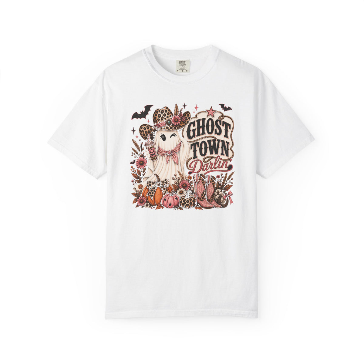 Ghost Town Darlin’ Western Halloween Tee | Comfort Colors®