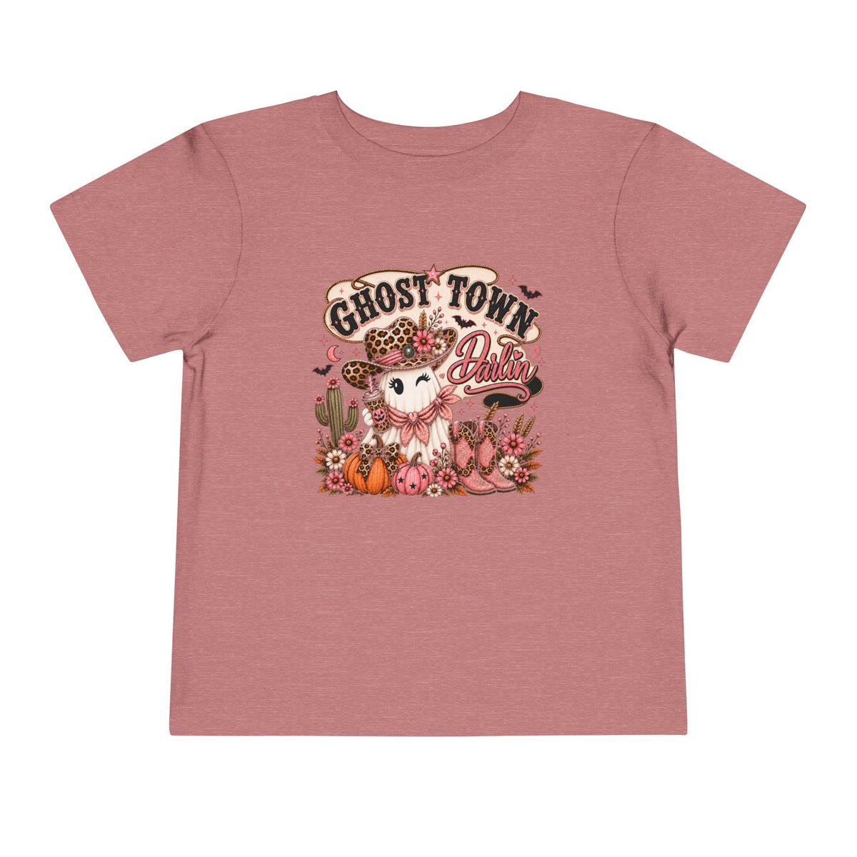 Ghost Town Darlin’ Toddler Western Halloween Tee