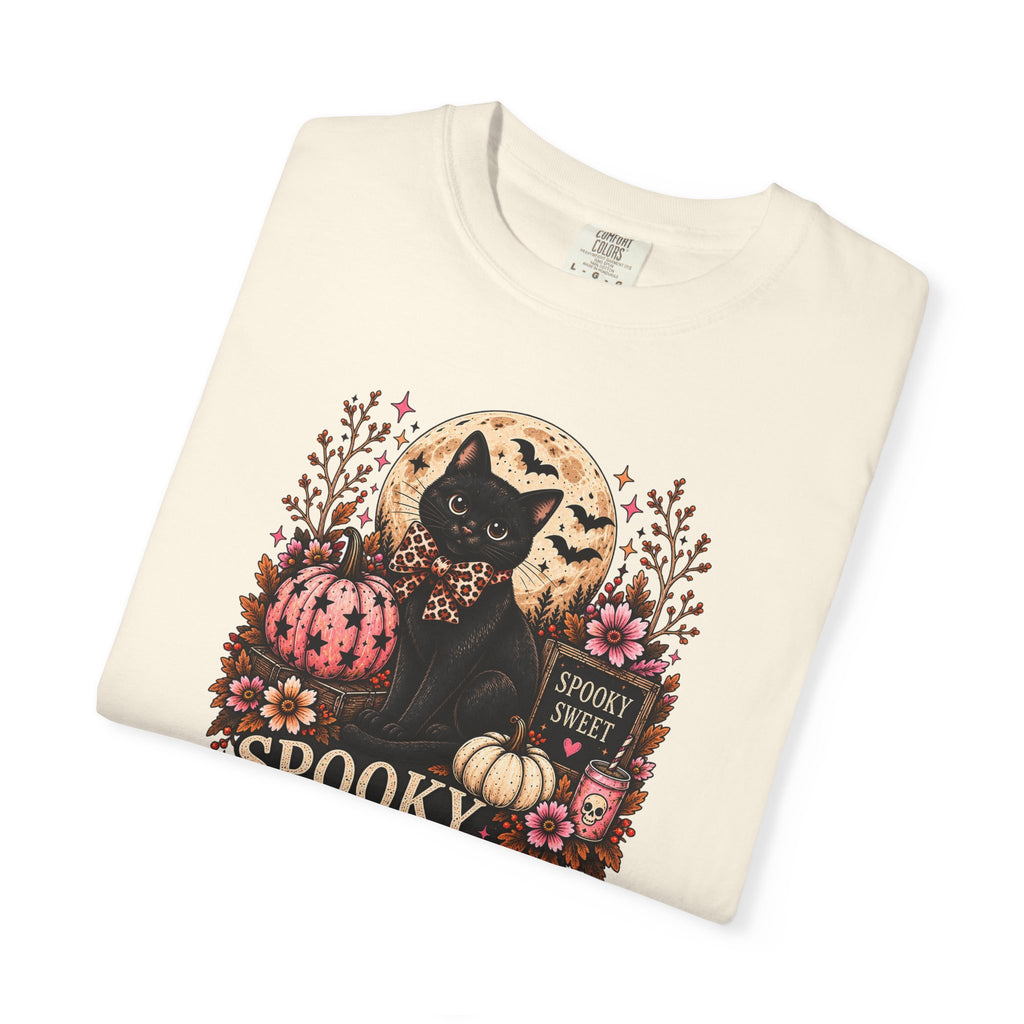 Spooky, Sweet & a Little Feral Adult Halloween T-Shirt