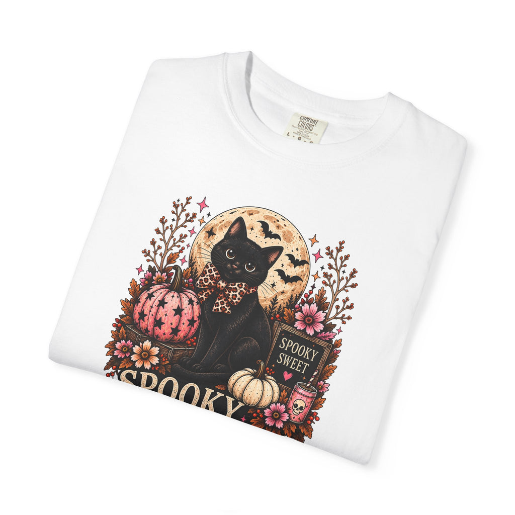 Spooky, Sweet & a Little Feral Adult Halloween T-Shirt