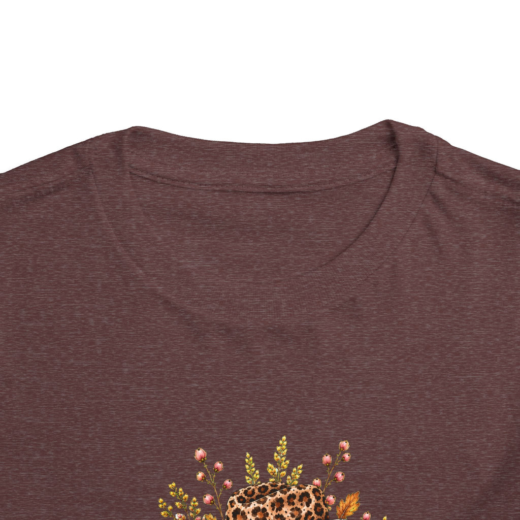 Western Cowgirl Pumpkin Toddler Shirt, Pink Cowboy Boots & Leopard Print Fall Tee