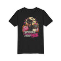 Spooky, Sweet & a Little Feral Youth Halloween T-Shirt