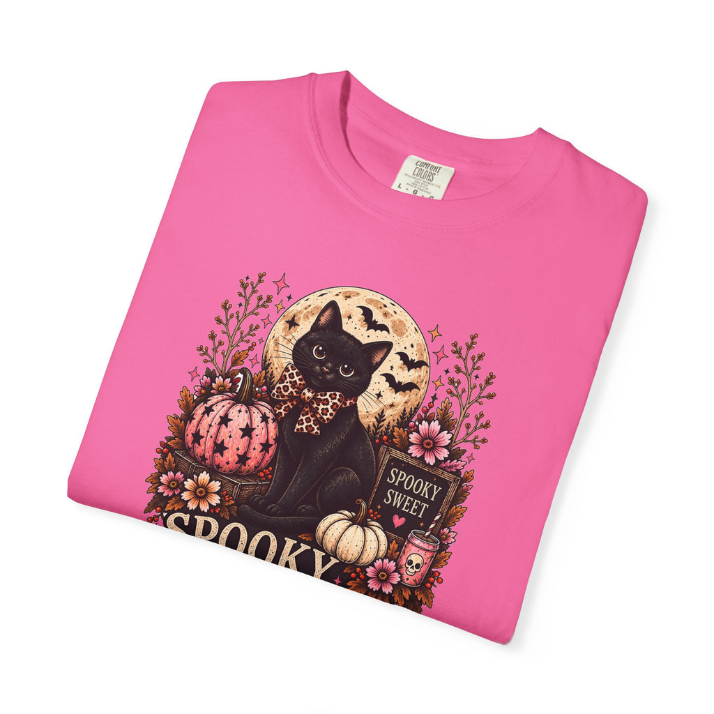 Spooky, Sweet & a Little Feral Adult Halloween T-Shirt
