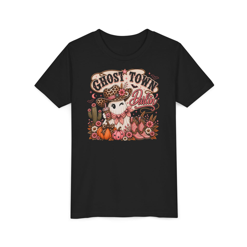 Ghost Town Darlin’ Girls’ Western Halloween Tee