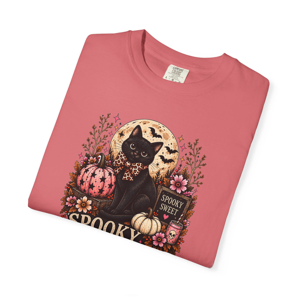 Spooky, Sweet & a Little Feral Adult Halloween T-Shirt