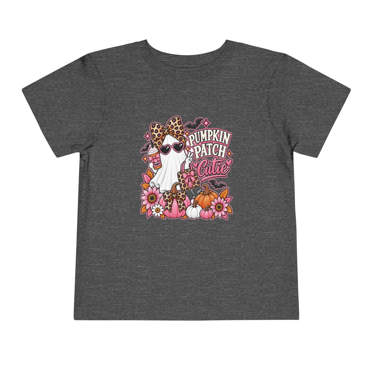 Pumpkin Patch Cutie Toddler Halloween Shirt – Cute Ghost Pumpkin Patch T-shirt for Girls