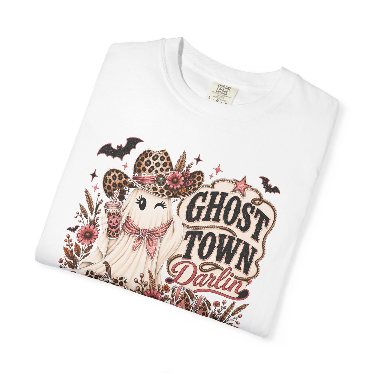 Ghost Town Darlin’ Western Halloween Tee | Comfort Colors®