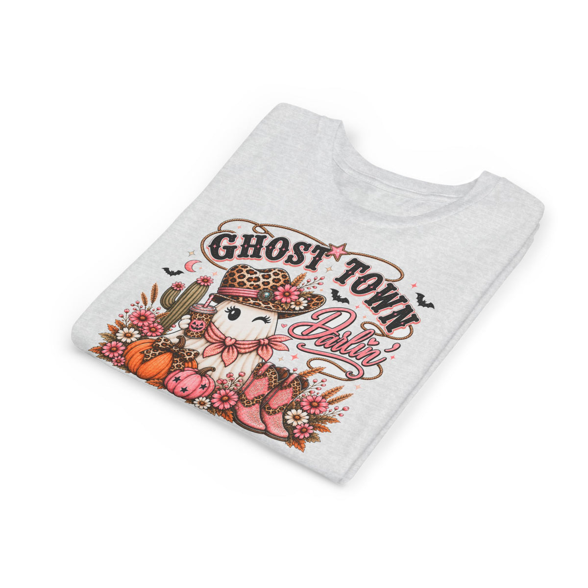 Ghost Town Darlin’ Girls’ Western Halloween Tee