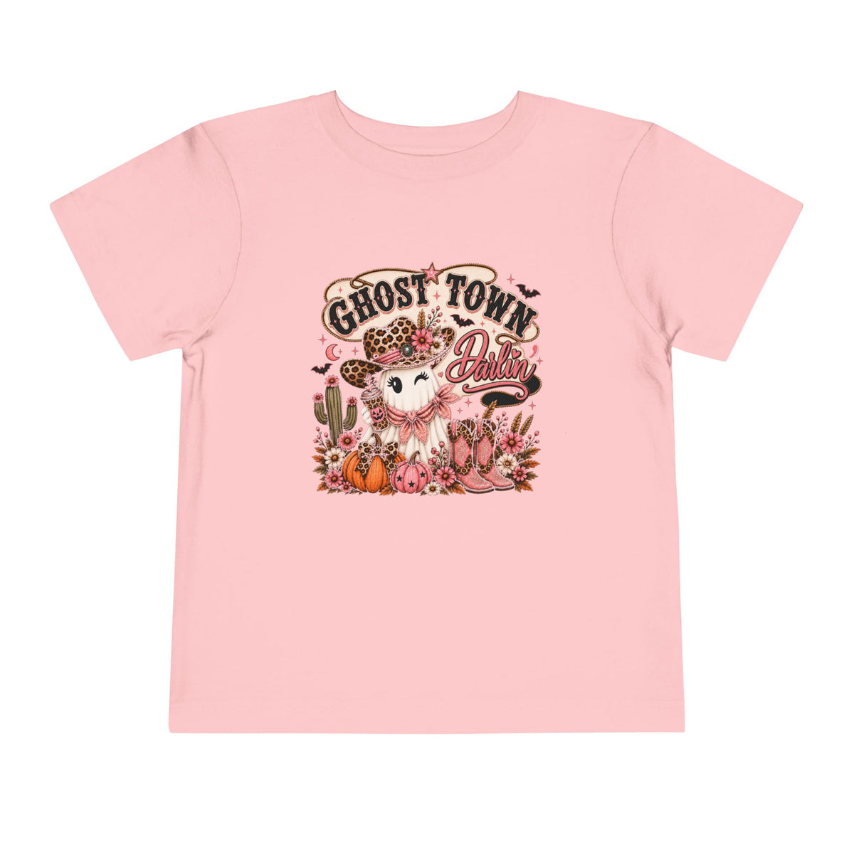 Ghost Town Darlin’ Toddler Western Halloween Tee