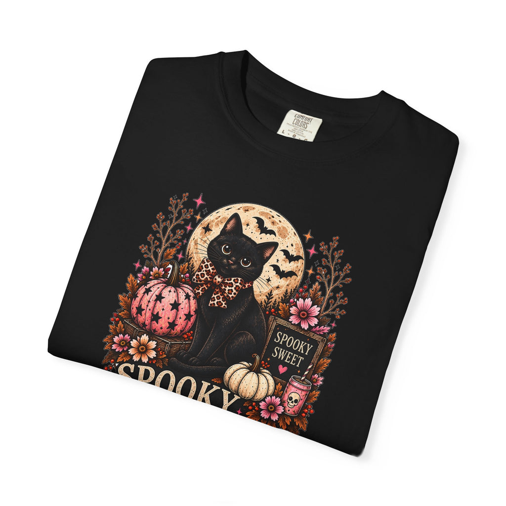 Spooky, Sweet & a Little Feral Adult Halloween T-Shirt