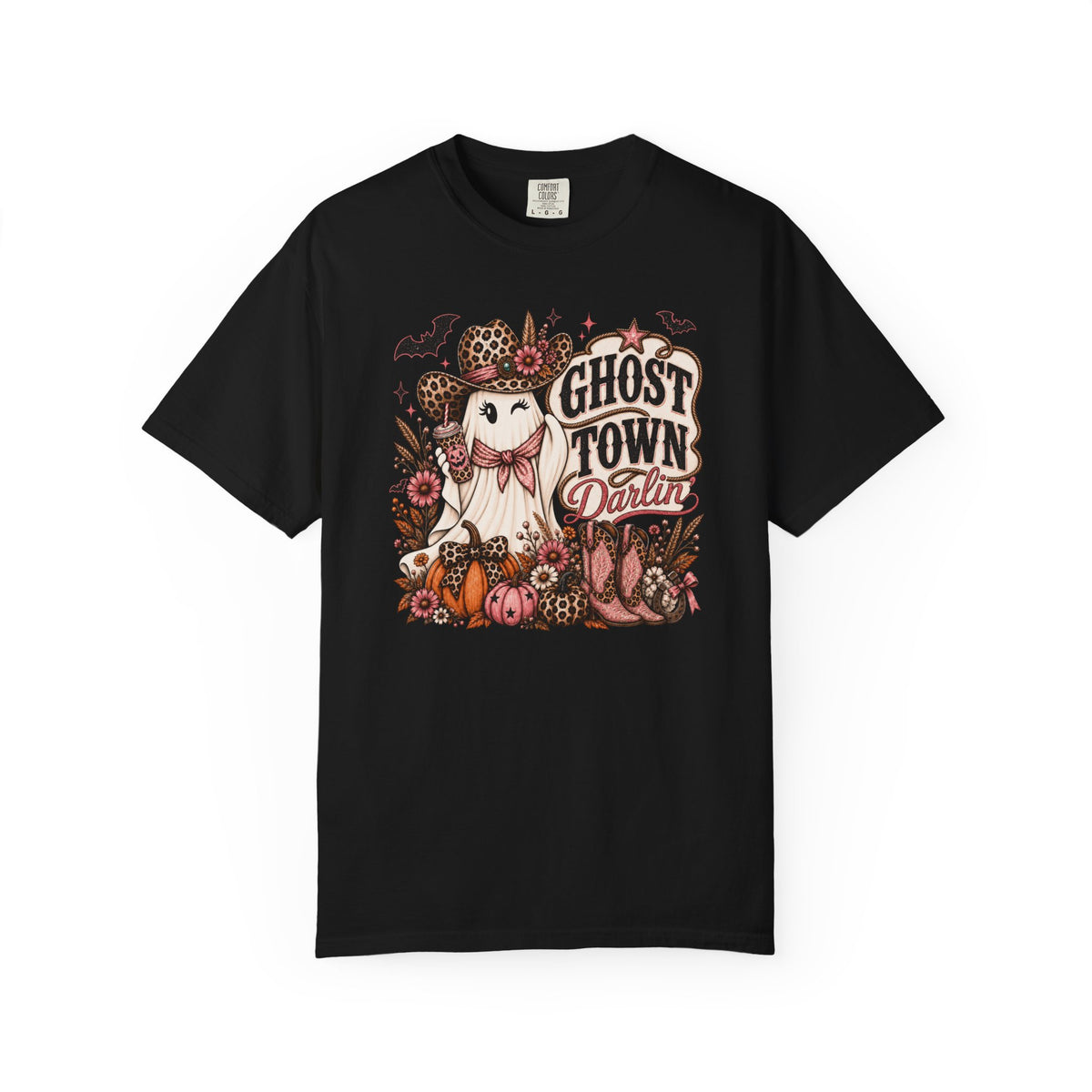 Ghost Town Darlin’ Western Halloween Tee | Comfort Colors®