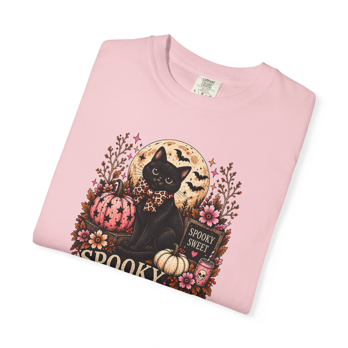 Spooky, Sweet & a Little Feral Adult Halloween T-Shirt