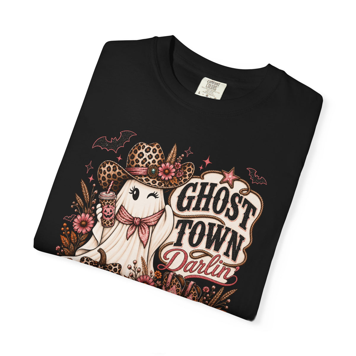 Ghost Town Darlin’ Western Halloween Tee | Comfort Colors®
