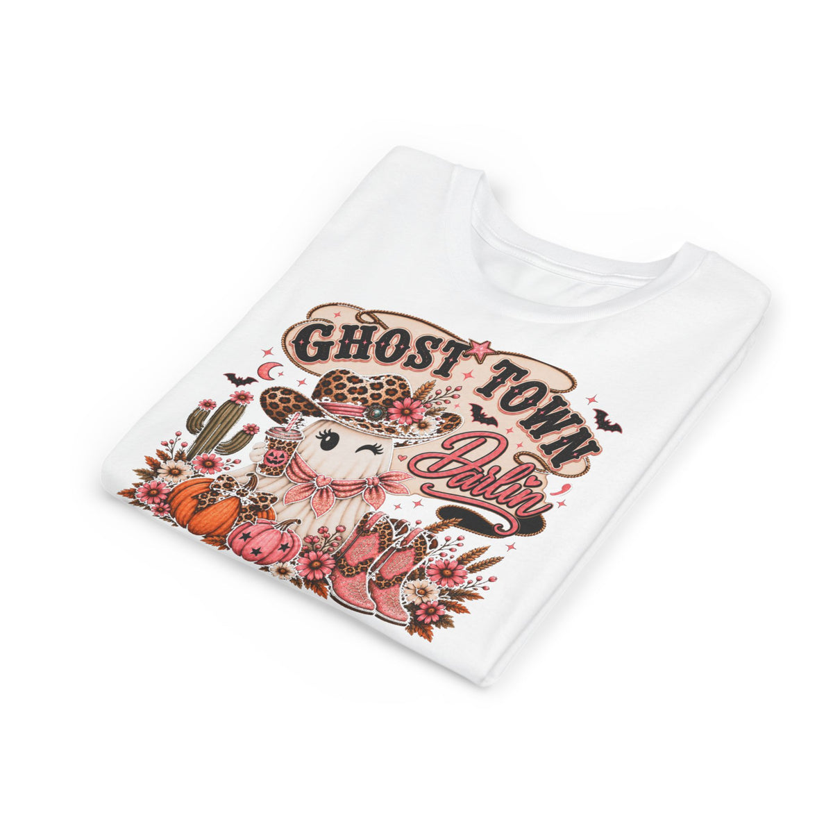 Ghost Town Darlin’ Girls’ Western Halloween Tee