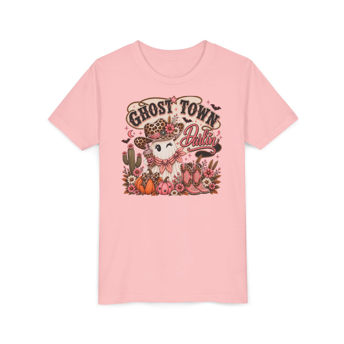 Ghost Town Darlin’ Girls’ Western Halloween Tee