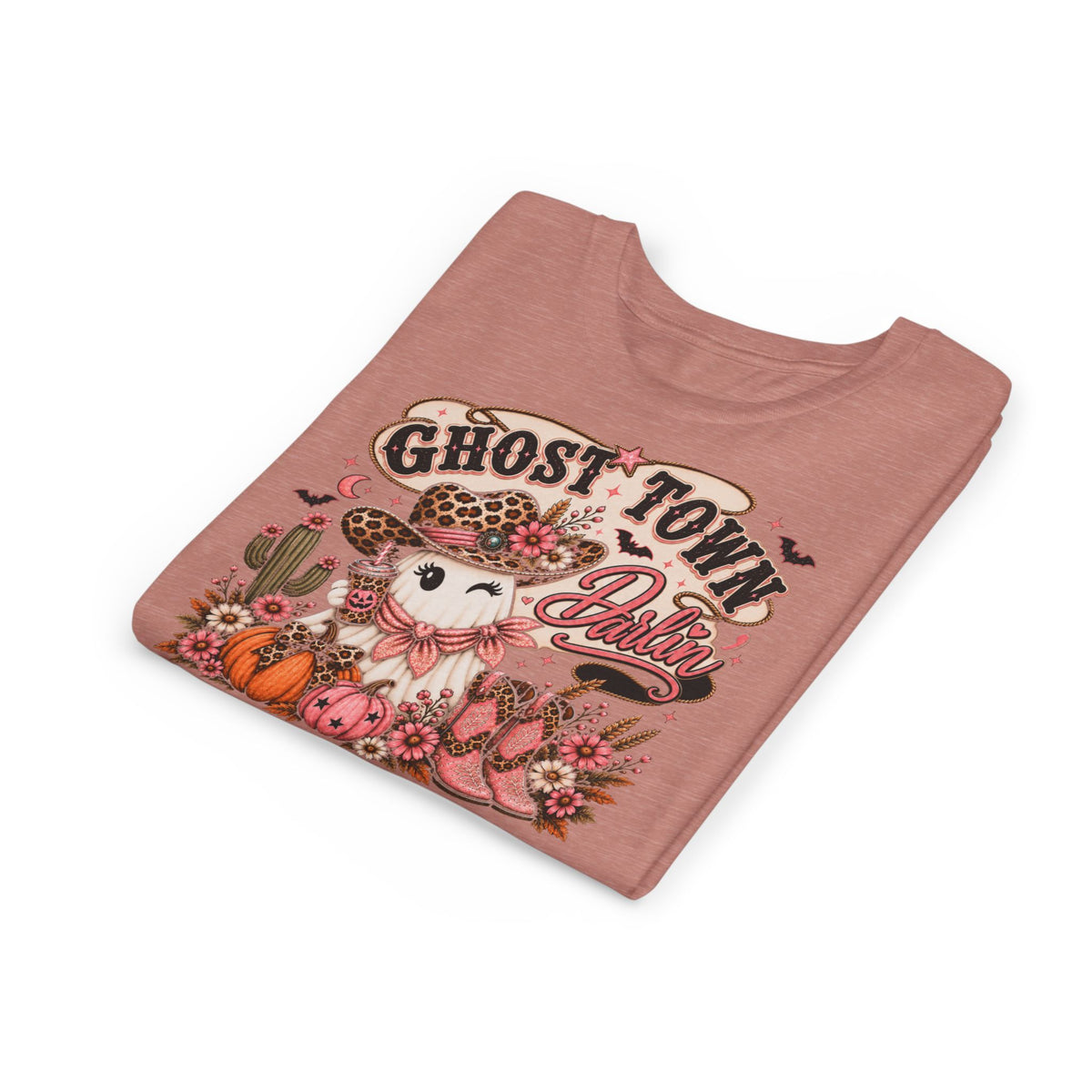 Ghost Town Darlin’ Girls’ Western Halloween Tee