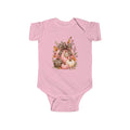 Leopard Pumpkin Patch Baby Halloween Bodysuit – Cute Fall Pumpkin Outfit for Baby Girls